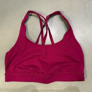 Lululemon Energy Bra, Wild Berry